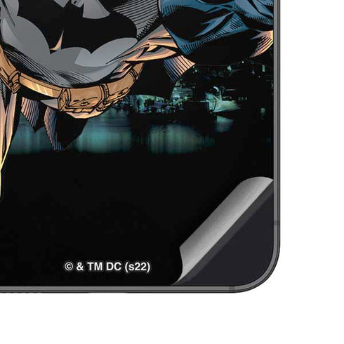 DC Comics Batman All Star Batman & Robin, The Boy Wonder Action Pose Art BY Jim Lee Galaxy A14 5G Skin