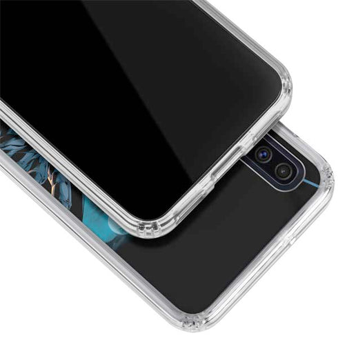 DC Comics Batman All Star Batman & Robin, The Boy Wonder Action Pose Art BY Jim Lee Galaxy A50 Clear Case