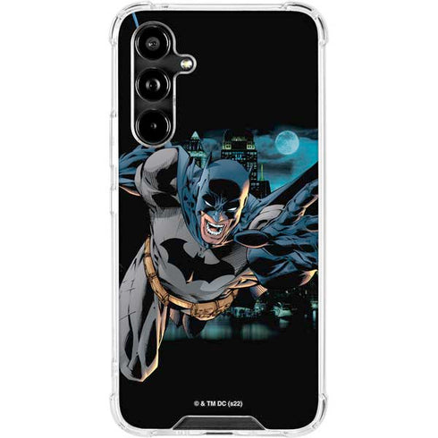 DC Comics Batman All Star Batman & Robin, The Boy Wonder Action Pose Art BY Jim Lee Galaxy A54 5G Clear Case