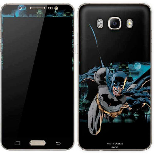 DC Comics Batman All Star Batman & Robin, The Boy Wonder Action Pose Art BY Jim Lee Galaxy J7 Skin