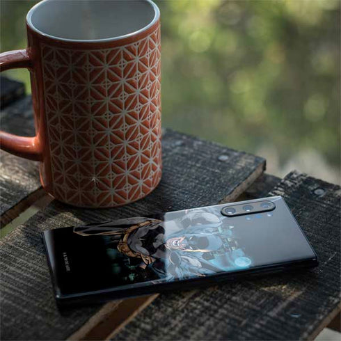 DC Comics Batman All Star Batman & Robin, The Boy Wonder Action Pose Art BY Jim Lee Galaxy Note 10 Plus Skin