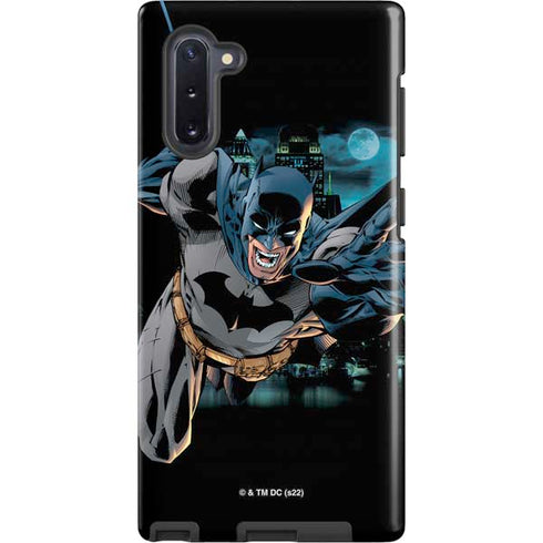 DC Comics Batman All Star Batman & Robin, The Boy Wonder Action Pose Art BY Jim Lee Galaxy Note 10 Pro Case