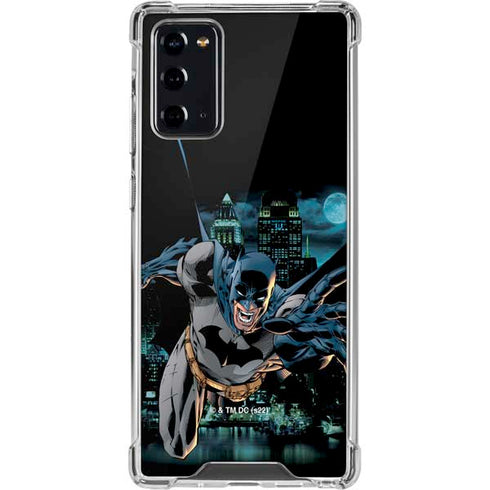 DC Comics Batman All Star Batman & Robin, The Boy Wonder Action Pose Art BY Jim Lee Galaxy Note20 5G Clear Case