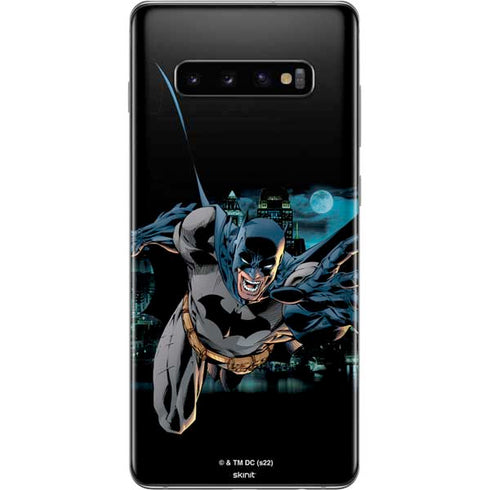 DC Comics Batman All Star Batman & Robin, The Boy Wonder Action Pose Art BY Jim Lee Galaxy S10 Plus Skin