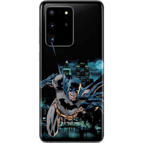 DC Comics Batman All Star Batman & Robin, The Boy Wonder Action Pose Art BY Jim Lee Galaxy S20 Ultra 5G Skin