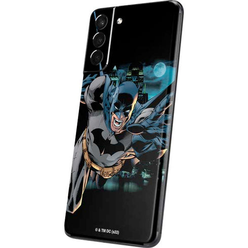DC Comics Batman All Star Batman & Robin, The Boy Wonder Action Pose Art BY Jim Lee Galaxy S21 Plus 5G Skin