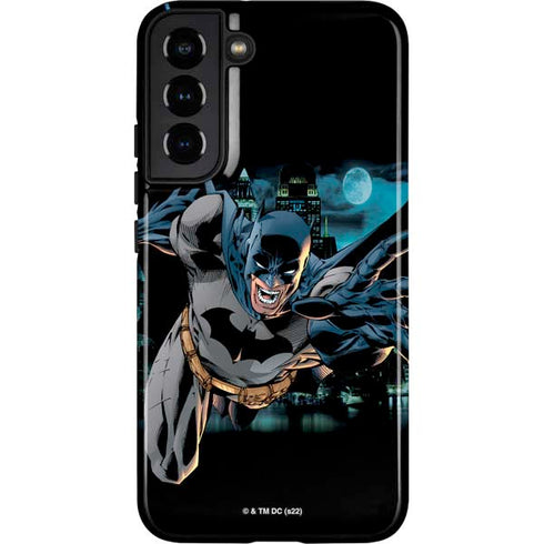 DC Comics Batman All Star Batman & Robin, The Boy Wonder Action Pose Art BY Jim Lee Galaxy S22 Plus Pro Case