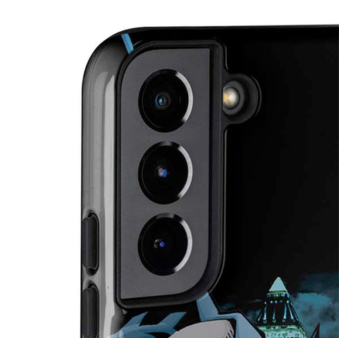DC Comics Batman All Star Batman & Robin, The Boy Wonder Action Pose Art BY Jim Lee Galaxy S22 Plus Pro Case