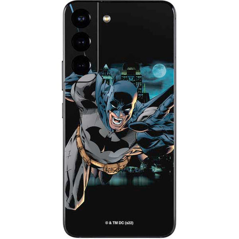 DC Comics Batman All Star Batman & Robin, The Boy Wonder Action Pose Art BY Jim Lee Galaxy S22 Skin