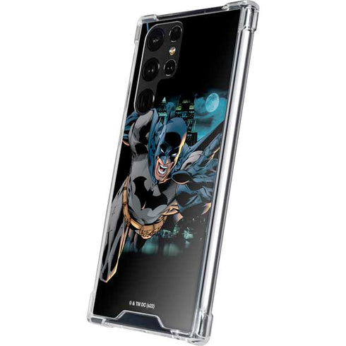 DC Comics Batman All Star Batman & Robin, The Boy Wonder Action Pose Art BY Jim Lee Galaxy S22 Ultra Clear Case