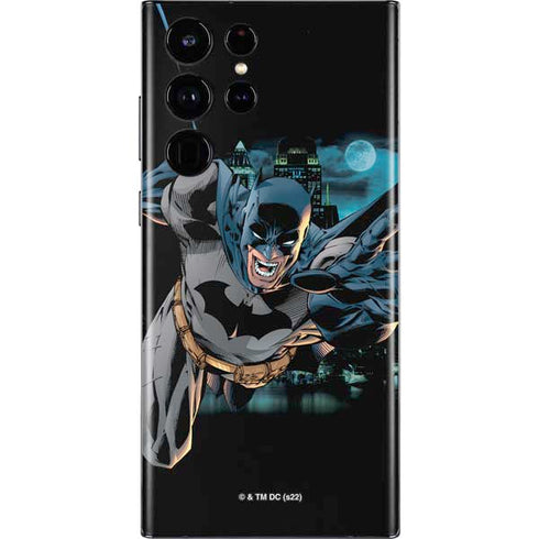 DC Comics Batman All Star Batman & Robin, The Boy Wonder Action Pose Art BY Jim Lee Galaxy S22 Ultra Skin