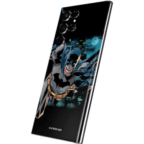 DC Comics Batman All Star Batman & Robin, The Boy Wonder Action Pose Art BY Jim Lee Galaxy S22 Ultra Skin