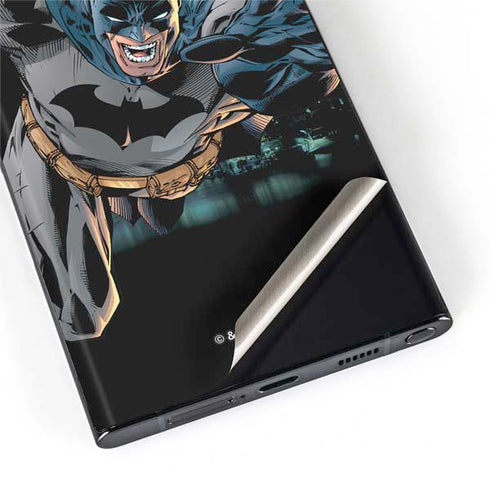 DC Comics Batman All Star Batman & Robin, The Boy Wonder Action Pose Art BY Jim Lee Galaxy S22 Ultra Skin