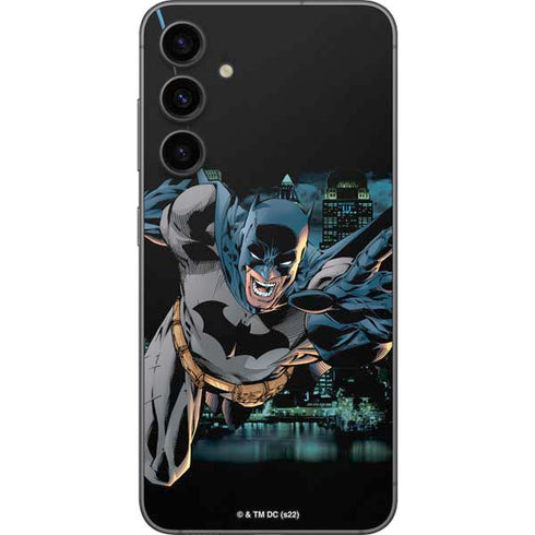 DC Comics Batman All Star Batman & Robin, The Boy Wonder Action Pose Art BY Jim Lee Galaxy S23 FE Skin