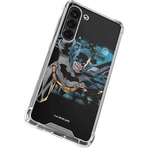 DC Comics Batman All Star Batman & Robin, The Boy Wonder Action Pose Art BY Jim Lee Galaxy S23 Plus Clear Case