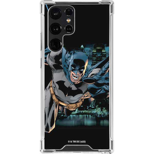 DC Comics Batman All Star Batman & Robin, The Boy Wonder Action Pose Art BY Jim Lee Galaxy S24 Ultra Clear Case