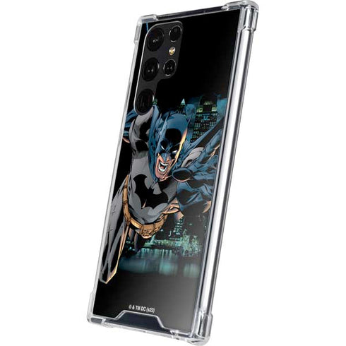 DC Comics Batman All Star Batman & Robin, The Boy Wonder Action Pose Art BY Jim Lee Galaxy S24 Ultra Clear Case