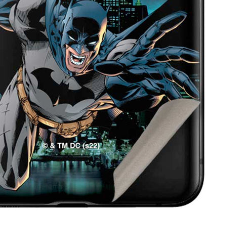 DC Comics Batman All Star Batman & Robin, The Boy Wonder Action Pose Art BY Jim Lee Galaxy Z Flip Skin