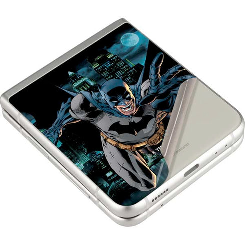DC Comics Batman All Star Batman & Robin, The Boy Wonder Action Pose Art BY Jim Lee Galaxy Z Flip3 5G Skin