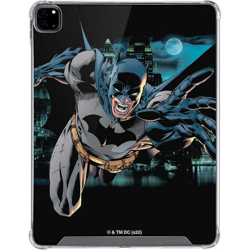 DC Comics Batman All Star Batman & Robin, The Boy Wonder Action Pose Art BY Jim Lee iPad Pro 12.9in (2020) Clear Case