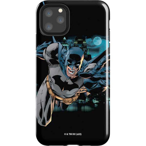 DC Comics Batman All Star Batman & Robin, The Boy Wonder Action Pose Art BY Jim Lee iPhone 11 Pro Max Impact Case