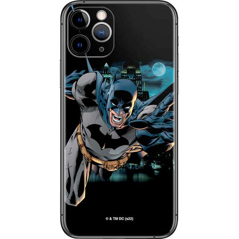 DC Comics Batman All Star Batman & Robin, The Boy Wonder Action Pose Art BY Jim Lee iPhone 11 Pro Skin