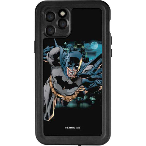 DC Comics Batman All Star Batman & Robin, The Boy Wonder Action Pose Art BY Jim Lee iPhone 11 Pro Waterproof Case