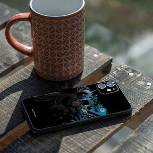 DC Comics Batman All Star Batman & Robin, The Boy Wonder Action Pose Art BY Jim Lee iPhone 11 Skin