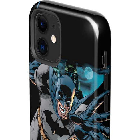 DC Comics Batman All Star Batman & Robin, The Boy Wonder Action Pose Art BY Jim Lee iPhone 12 Impact Case