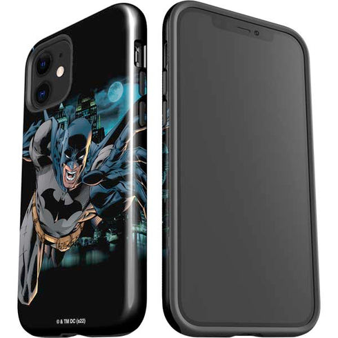 DC Comics Batman All Star Batman & Robin, The Boy Wonder Action Pose Art BY Jim Lee iPhone 12 Impact Case