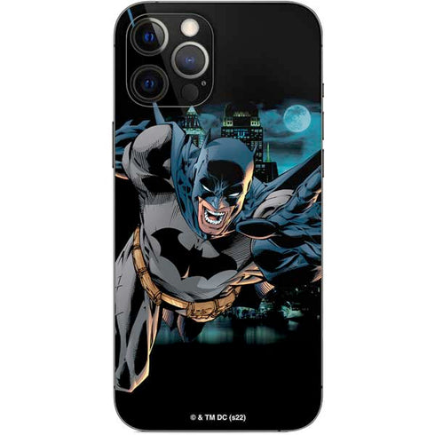 DC Comics Batman All Star Batman & Robin, The Boy Wonder Action Pose Art BY Jim Lee iPhone 12 Pro Max Skin