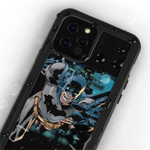 DC Comics Batman All Star Batman & Robin, The Boy Wonder Action Pose Art BY Jim Lee iPhone 12 Pro Max Waterproof Case