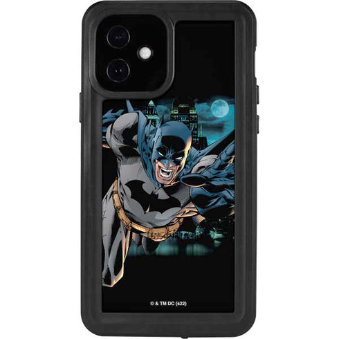 DC Comics Batman All Star Batman & Robin, The Boy Wonder Action Pose Art BY Jim Lee iPhone 12 Waterproof Case