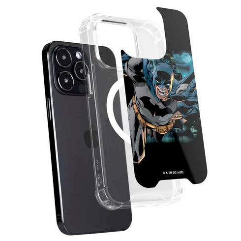 DC Comics Batman All Star Batman & Robin, The Boy Wonder Action Pose Art BY Jim Lee iPhone 13 Pro MagSafe Case