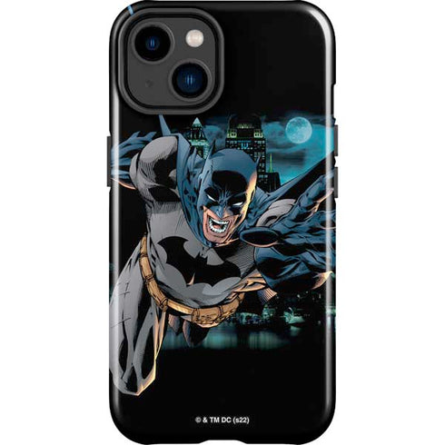 DC Comics Batman All Star Batman & Robin, The Boy Wonder Action Pose Art BY Jim Lee iPhone 14 Plus Impact Case