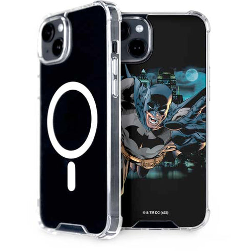 DC Comics Batman All Star Batman & Robin, The Boy Wonder Action Pose Art BY Jim Lee iPhone 15 Plus MagSafe Case
