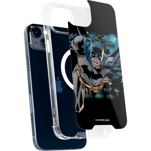 DC Comics Batman All Star Batman & Robin, The Boy Wonder Action Pose Art BY Jim Lee iPhone 14 Plus MagSafe Case