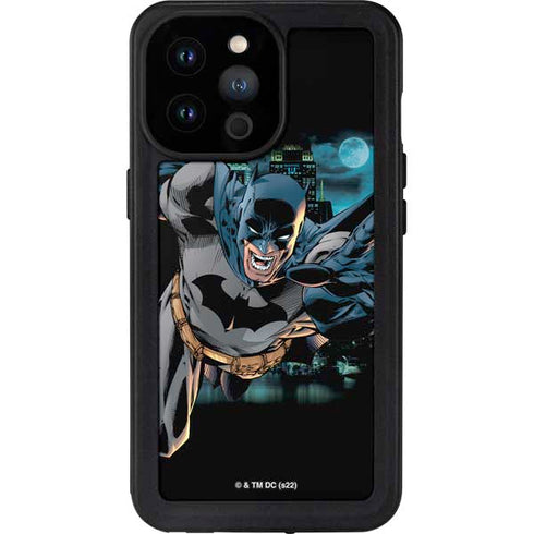DC Comics Batman All Star Batman & Robin, The Boy Wonder Action Pose Art BY Jim Lee iPhone 14 Pro Max Waterproof Case