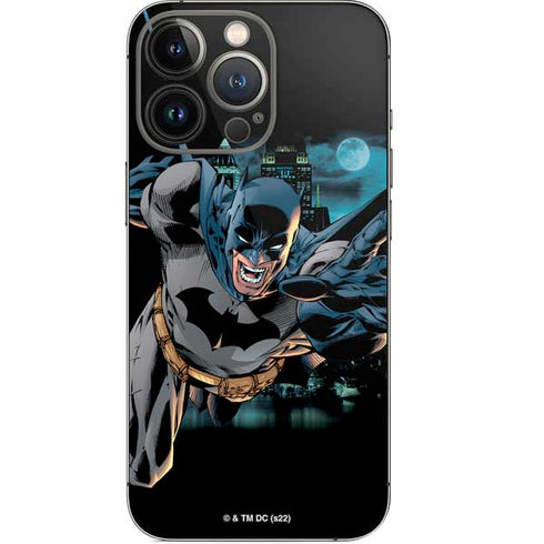 DC Comics Batman All Star Batman & Robin, The Boy Wonder Action Pose Art BY Jim Lee iPhone 14 Pro Skin