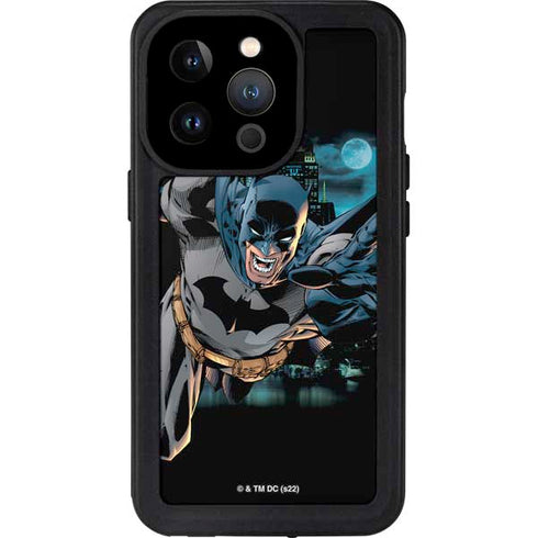 DC Comics Batman All Star Batman & Robin, The Boy Wonder Action Pose Art BY Jim Lee iPhone 14 Pro Waterproof Case