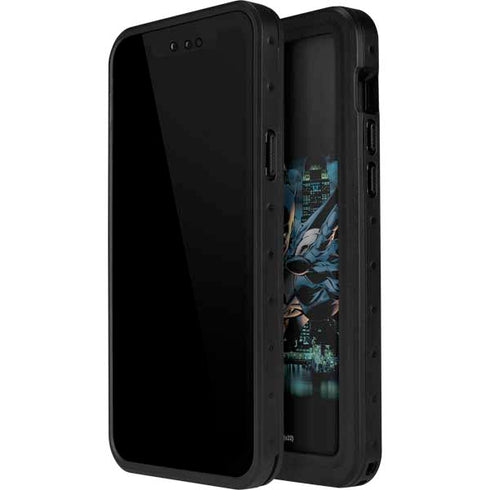 DC Comics Batman All Star Batman & Robin, The Boy Wonder Action Pose Art BY Jim Lee iPhone 15 Waterproof Case