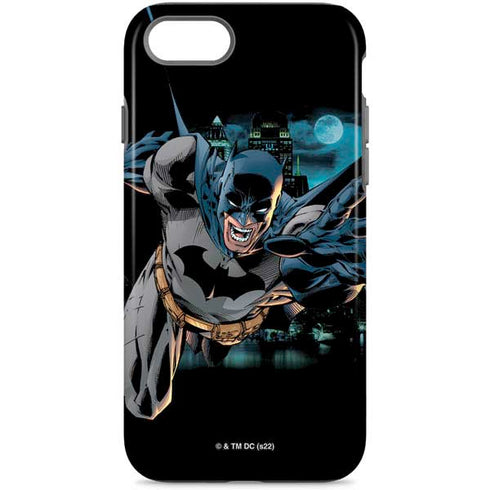 DC Comics Batman All Star Batman & Robin, The Boy Wonder Action Pose Art BY Jim Lee iPhone 8 Pro Case