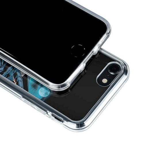 DC Comics Batman All Star Batman & Robin, The Boy Wonder Action Pose Art BY Jim Lee iPhone SE (2nd & 3rd Gen) Clear Case