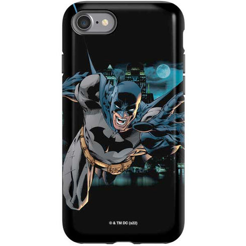 DC Comics Batman All Star Batman & Robin, The Boy Wonder Action Pose Art BY Jim Lee iPhone SE (2nd & 3rd Gen) Pro Case