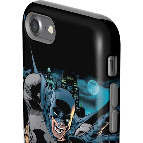 DC Comics Batman All Star Batman & Robin, The Boy Wonder Action Pose Art BY Jim Lee iPhone SE (2nd & 3rd Gen) Pro Case