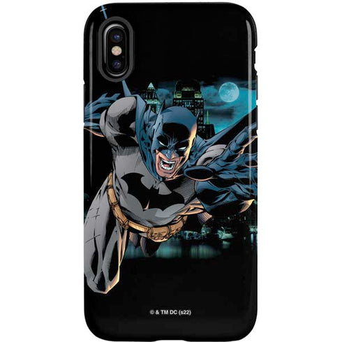 DC Comics Batman All Star Batman & Robin, The Boy Wonder Action Pose Art BY Jim Lee iPhone XS Pro Case