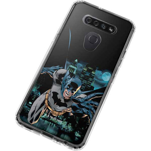 DC Comics Batman All Star Batman & Robin, The Boy Wonder Action Pose Art BY Jim Lee LG K51/Q51 Clear Case