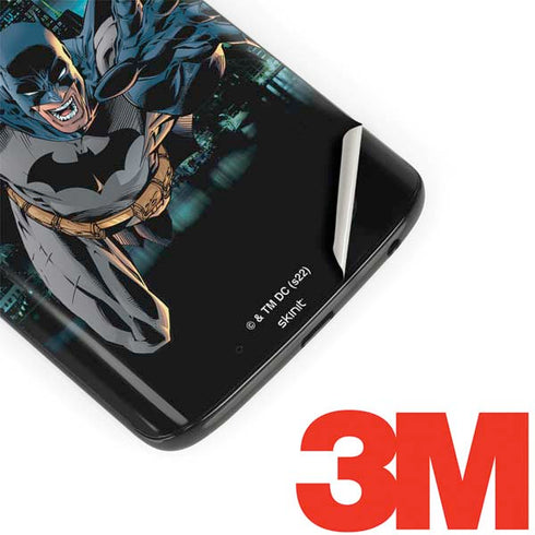 DC Comics Batman All Star Batman & Robin, The Boy Wonder Action Pose Art BY Jim Lee Moto G6 Skin