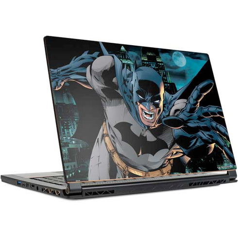 DC Comics Batman All Star Batman & Robin, The Boy Wonder Action Pose Art BY Jim Lee MSI GS65 Stealth Laptop Skin
