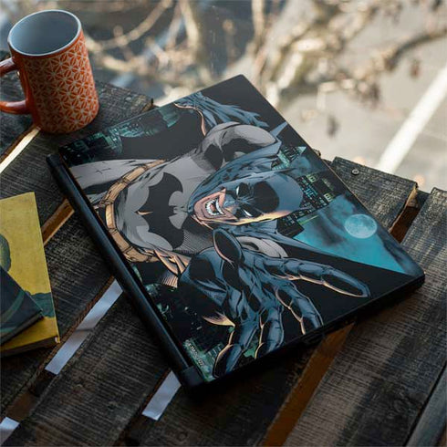 DC Comics Batman All Star Batman & Robin, The Boy Wonder Action Pose Art BY Jim Lee MSI GS65 Stealth Laptop Skin